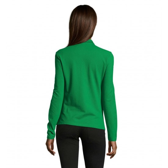 Лонгслів поло SOL'S Podium яскраво-зелений - 11317272L