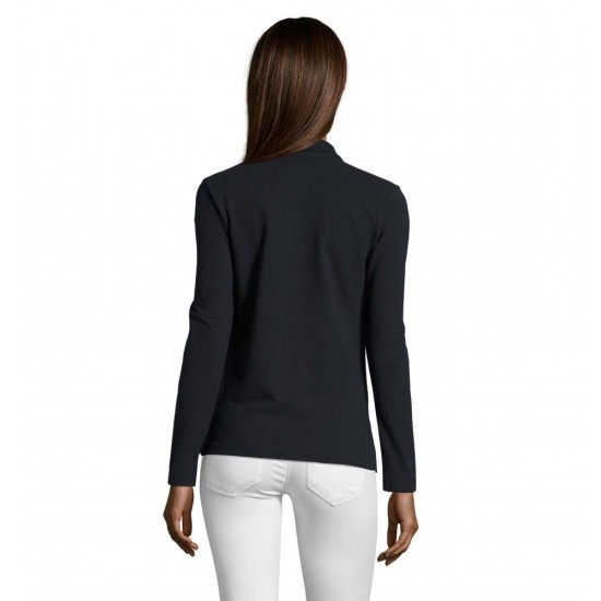 Лонгслів поло SOL'S Podium темно-синій - 11317318L