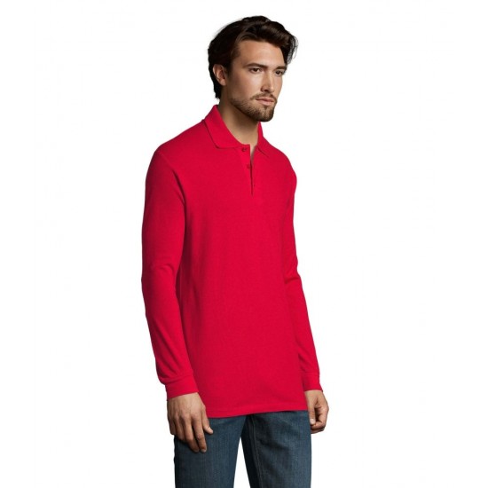 Лонгслів поло SOL'S Star червоний - 11328145XXL