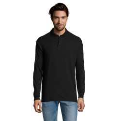 Лонгслів поло SOL'S Star чорний - 11328312S