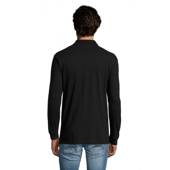 Лонгслів поло SOL'S Star чорний - 11328312S