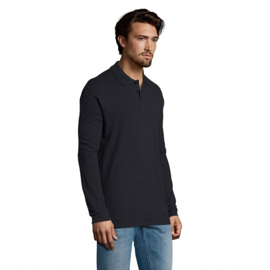 Лонгслів поло SOL'S Star темно-синій - 11328318S