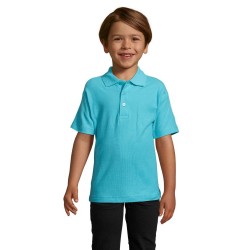Футболка поло дитяча SOL'S Summer II бірюзовий - 1134422504A