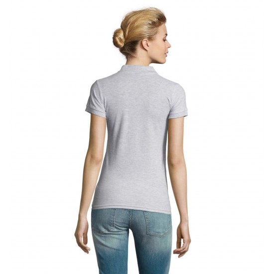 Футболка поло жіноча SOL'S Perfect світло-сірий меланж - 11347300M Футболка поло жіноча SOL'S Perfect світло-сірий меланж - 11347300M