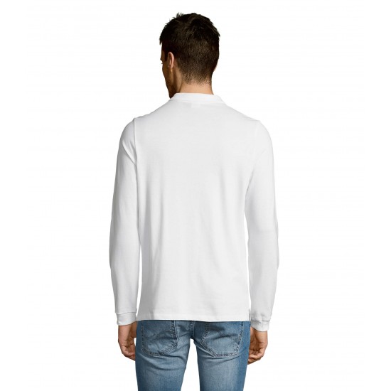 Лонгслів поло SOL'S Winter II білий - 11353102S
