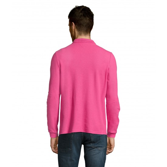 Лонгслів поло SOL'S Winter II насичений рожевий - 11353138M