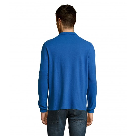 Лонгслів поло SOL'S Winter II яскраво-синій - 11353241XXL