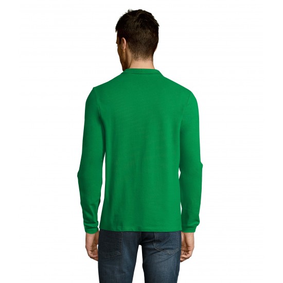 Лонгслів поло SOL'S Winter II яскраво-зелений - 11353272S