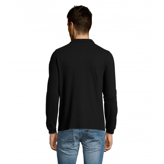 Лонгслів поло SOL'S Winter II чорний - 11353312S