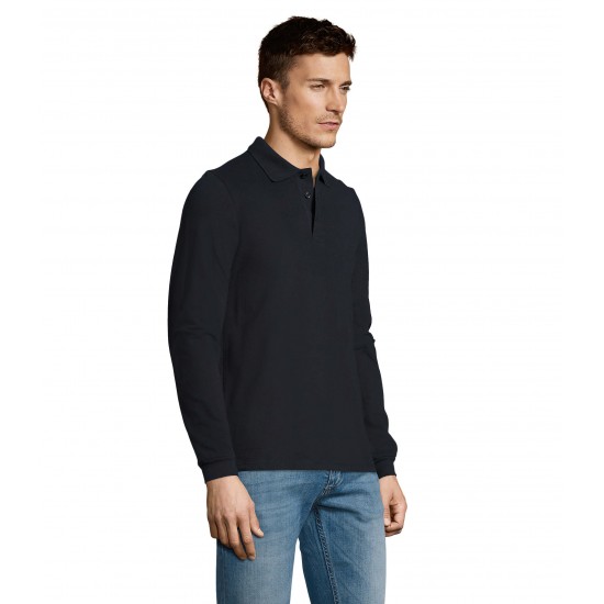 Лонгслів поло SOL'S Winter II темно-синій - 11353318S