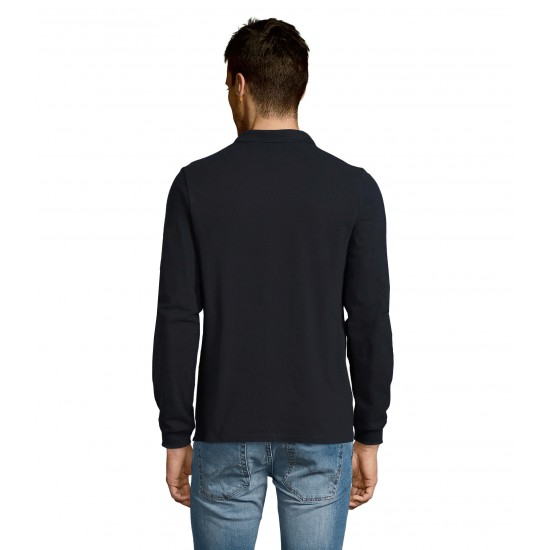 Лонгслів поло SOL'S Winter II темно-синій - 11353318S