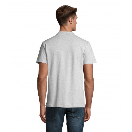 Футболка поло SOL'S Spring II світло-сірий меланж - 11362300S