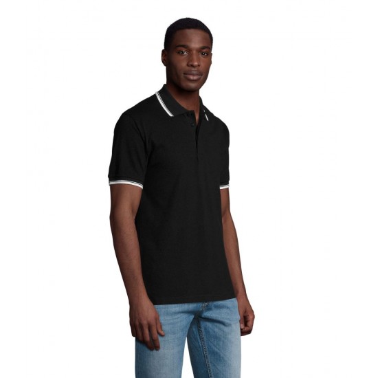 Футболка поло SOL'S Practice чорний - 11365312S