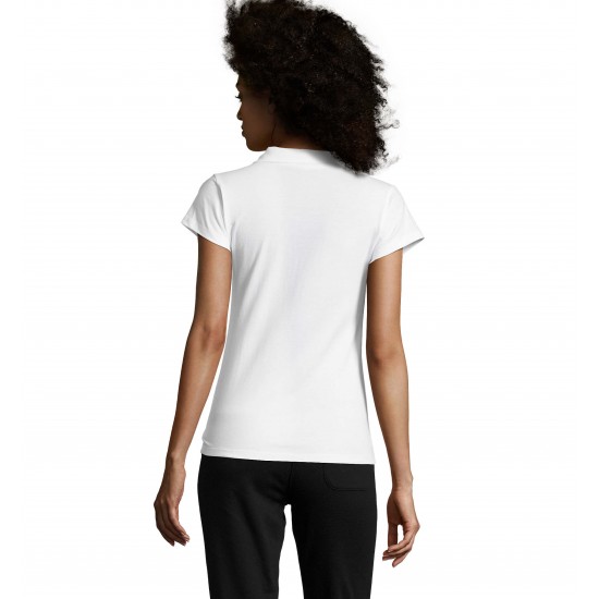 Футболка поло жіноча SOL'S Prescott білий - 11376102M Футболка поло жіноча SOL'S Prescott білий - 11376102M