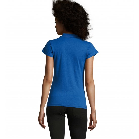 Футболка поло жіноча SOL'S Prescott яскраво-синій - 11376241S
