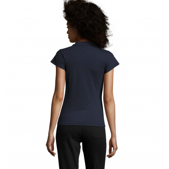 Футболка поло жіноча SOL'S Prescott кобальт - 11376319XL