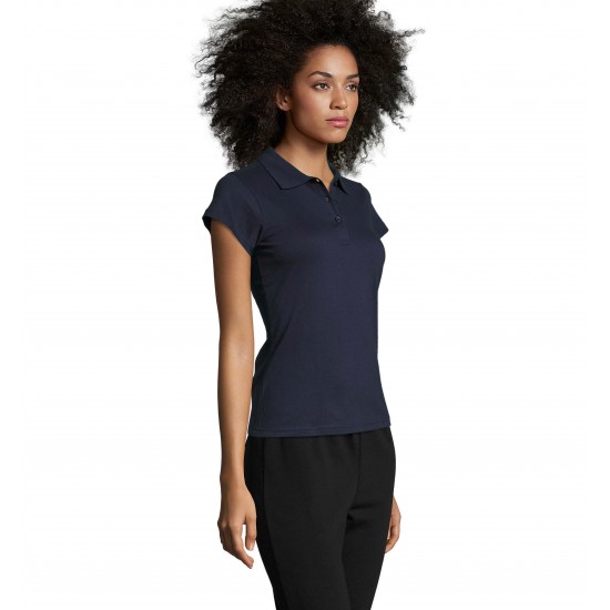 Футболка поло жіноча SOL'S Prescott кобальт - 11376319XL