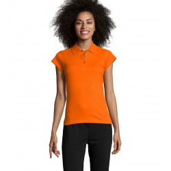 Футболка поло жіноча SOL'S Prescott помаранчевий - 11376400M