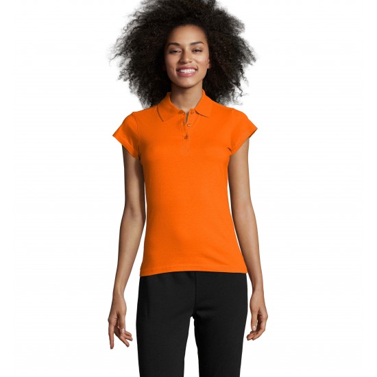 Футболка поло жіноча SOL'S Prescott помаранчевий - 11376400M