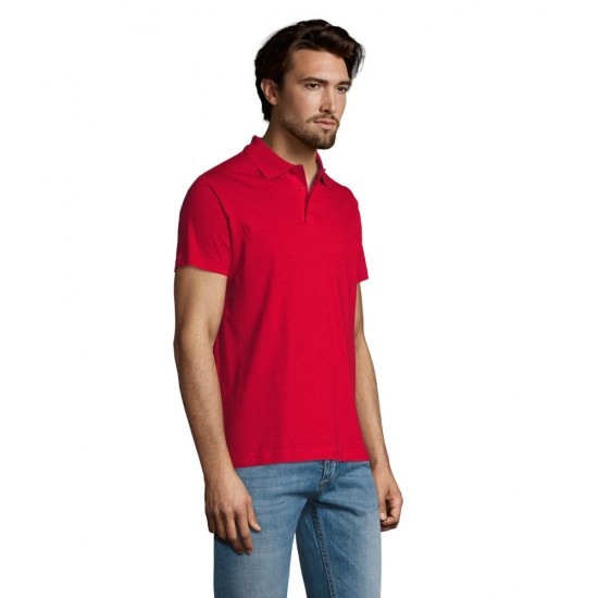 Футболка поло чоловіча SOL'S Prescott червоний - 11377145XXL