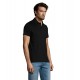 Футболка поло чоловіча SOL'S Prescott насичений чорний - 11377309S