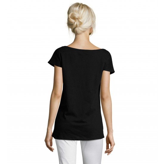Футболка SOL'S Marylin насичений чорний - 11398309L