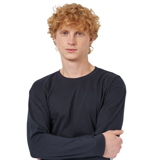 Лонгслів SOL'S Monarch темно-синій - 11420318L