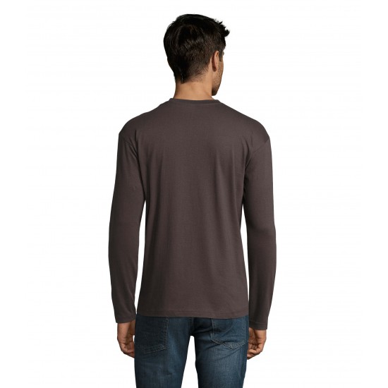 Лонгслів SOL'S Monarch темно-сірий - 11420384M