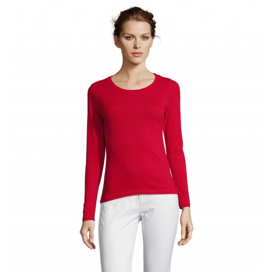 Лонгслів жіночий SOL'S Majestic червоний - 11425145M Лонгслів жіночий SOL'S Majestic червоний - 11425145M