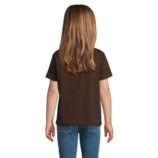 Футболка дитяча SOL'S Imperial шоколадний - 1177039806A