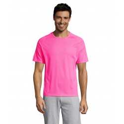 Футболка спортивна SOL'S Sporty неоново-рожевий - 119391293XL