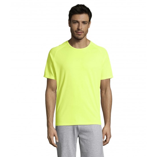 Футболка спортивна SOL'S Sporty неоново-жовтий - 11939306S