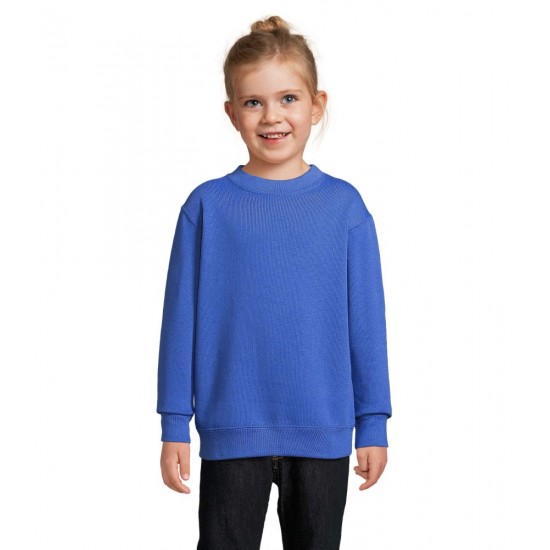 Світшот дитячий SOL'S New Supreme яскраво-синій - 1324924112A