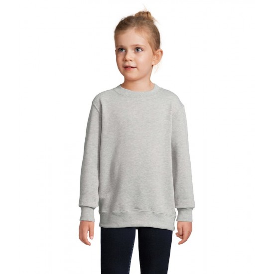 Світшот дитячий SOL'S New Supreme сірий меланж - 1324935004A