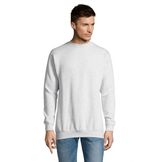 Світшот SOL'S New Supreme світло-сірий меланж - 13250300XXL