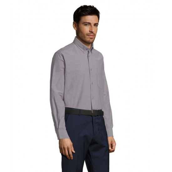 Сорочка чоловіча SOL'S Boston сріблястий - 16000900M