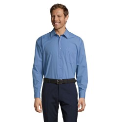 Сорочка чоловіча SOL'S Baltimore середньо-синій - 16040230M Сорочка чоловіча SOL'S Baltimore середньо-синій - 16040230M