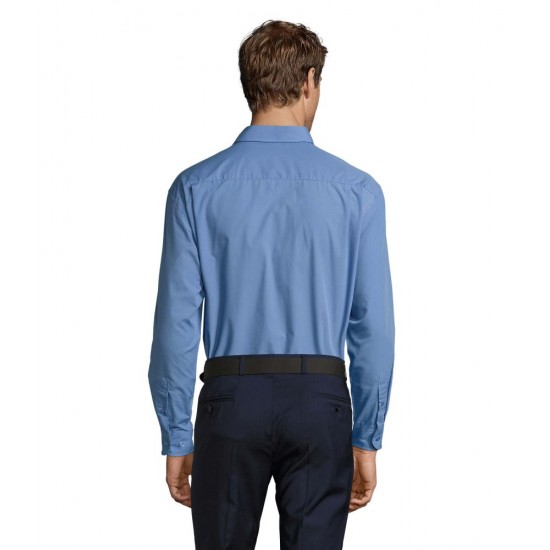 Сорочка чоловіча SOL'S Baltimore середньо-синій - 16040230M