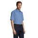 Сорочка чоловіча SOL'S Bristol Short Sleeve середньо-синій - 16050230L