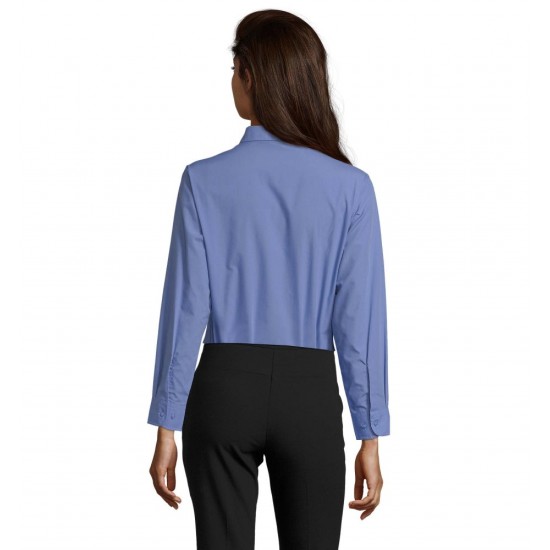 Сорочка жіноча SOL'S Executive середньо-синій - 16060230M
