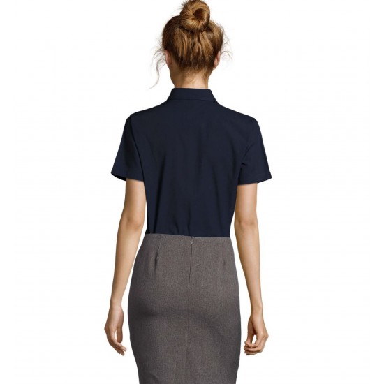 Сорочка жіноча SOL'S Escape Short Sleeve середньо-синій - 160702303XL