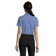 Сорочка жіноча SOL'S Escape Short Sleeve середньо-синій - 16070230M