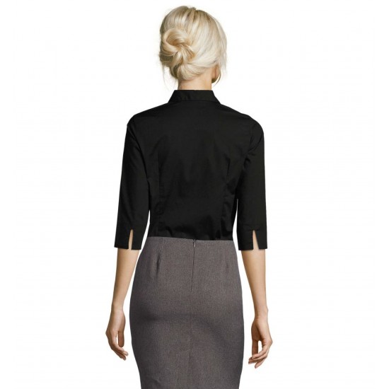 Сорочка жіноча SOL'S Effect 3/4 Sleeve чорний - 170103123XL