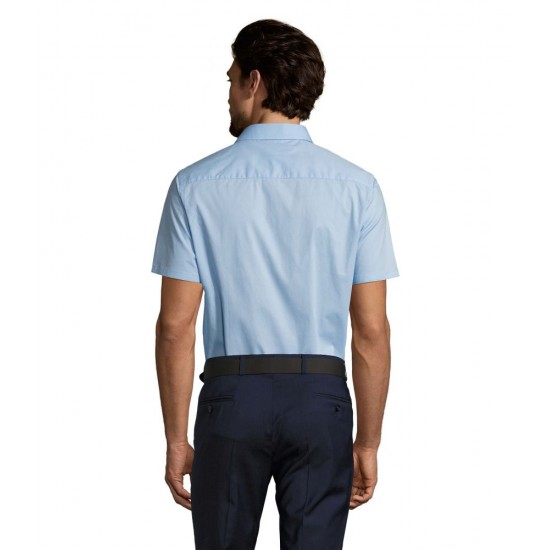 Сорочка чоловіча SOL'S Broadway Short Sleeve світло-блакитний - 17030219L