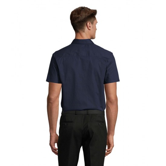 Сорочка чоловіча SOL'S Broadway Short Sleeve темно-синій - 17030228L