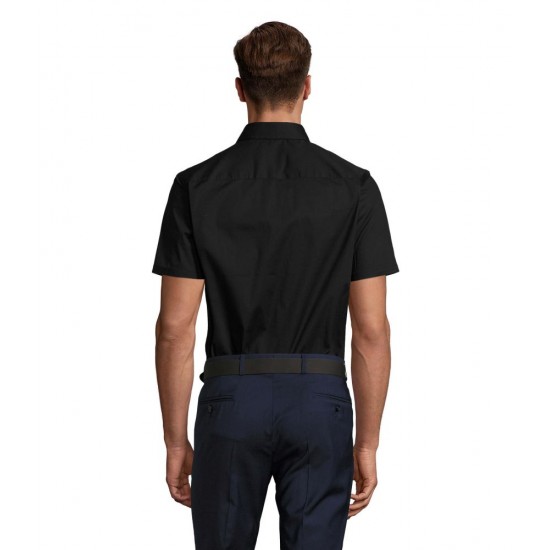 Сорочка чоловіча SOL'S Broadway Short Sleeve чорний - 17030312L