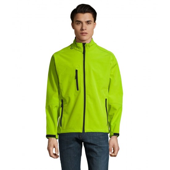 Куртка софтшел SOL'S Relax жовто-зелений - 46600265XXL
