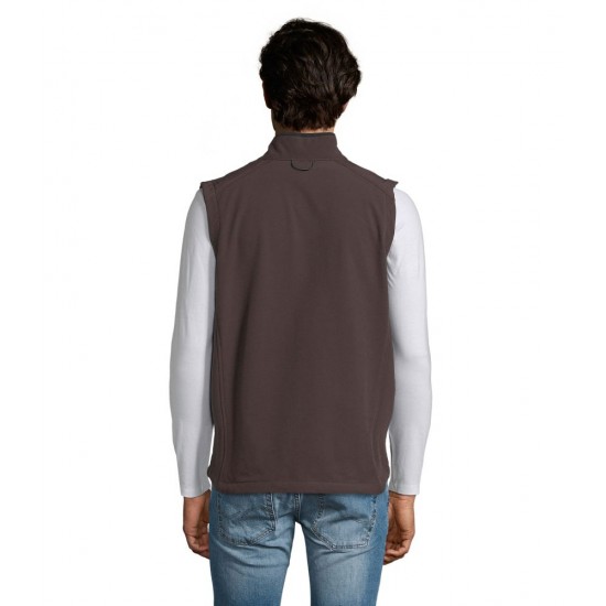 Жилет софтшел чоловічий SOL'S Rallye темно-шоколадний - 466013943XL