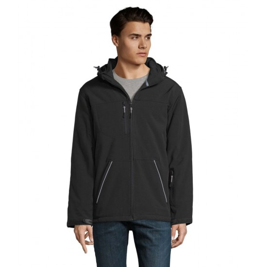 Куртка софтшел чоловіча SOL'S Rock чорний - 46604312XL