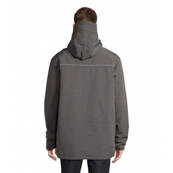 Куртка софтшел чоловіча SOL'S Rock вугільно-сірий - 46604370S